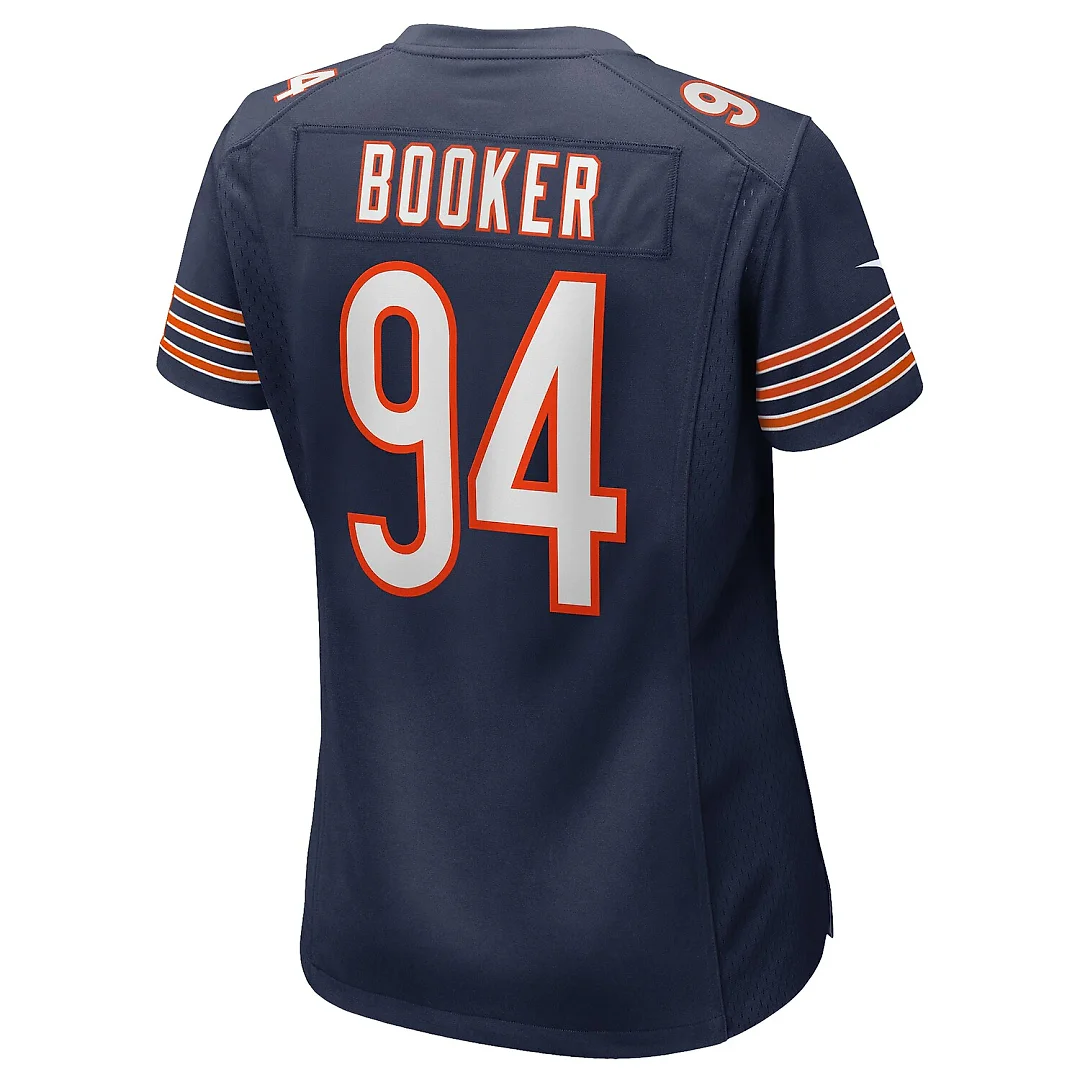 Zennovawear Austin Booker Chicago Bears Women's Game Jersey - Navy