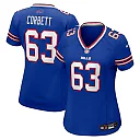 Zennovawear Austin Corbett Buffalo Bills Women's Team Game Jersey - Royal