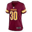 Zennovawear Austin Ekeler Washington Commanders Women's Game Player Jersey - Burgundy