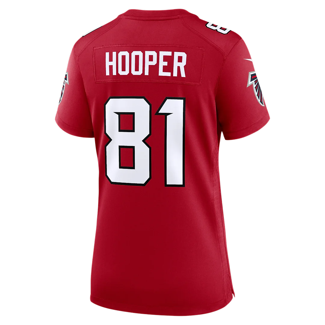 Zennovawear Austin Hooper Atlanta Falcons Women's Team Game Jersey - Red