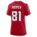 Zennovawear Austin Hooper Atlanta Falcons Women's Team Game Jersey - Red