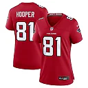Zennovawear Austin Hooper Atlanta Falcons Women's Team Game Jersey - Red