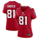 Zennovawear Austin Hooper Atlanta Falcons Women's Team Game Jersey - Red