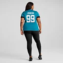 Zennovawear Austin Johnson Jacksonville Jaguars Women's Team Game Jersey - Teal