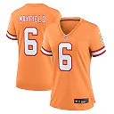 Zennovawear Baker Mayfield Tampa Bay Buccaneers Women's Throwback Game Jersey - Orange