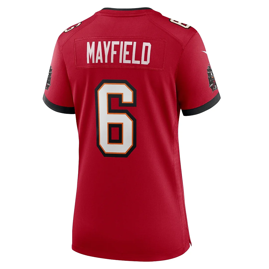 Zennovawear Baker Mayfield Tampa Bay Buccaneers Women's Game Jersey - Red