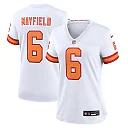 Zennovawear Baker Mayfield '76 Tampa Bay Buccaneers Women's Game Jersey - White