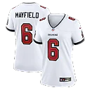 Zennovawear Baker Mayfield Tampa Bay Buccaneers Women's Away Game Jersey - White