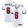Zennovawear Baker Mayfield Tampa Bay Buccaneers Women's Away Game Jersey - White