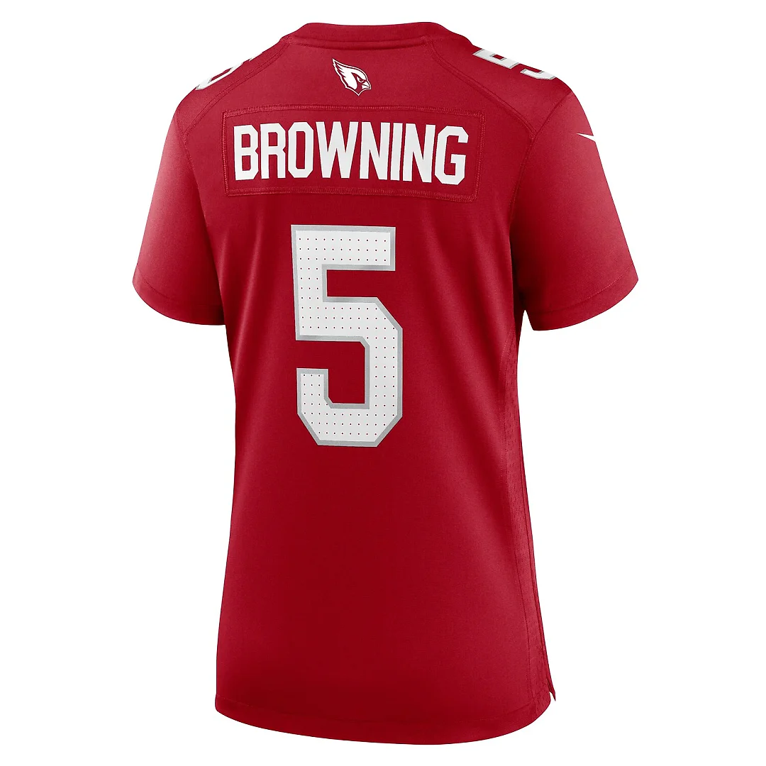 Zennovawear Baron Browning Arizona Cardinals Women's Team Game Jersey - Cardinal