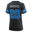 Zennovawear Barry Sanders Detroit Lions Women's 2nd Alternate Retired Player Game Jersey - Black