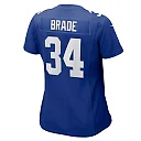 Zennovawear Beau Brade New York Giants Women's Team Game Jersey - Royal