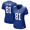 Zennovawear Beaux Collins New York Giants Women's Team Game Jersey - Royal