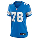 Zennovawear Ben Bartch Detroit Lions Women's Team Game Jersey - Blue