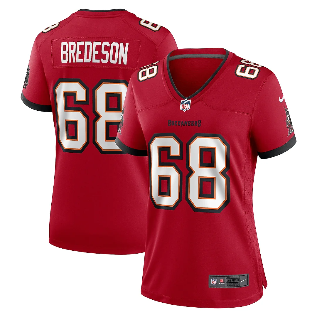 Zennovawear Ben Bredeson Tampa Bay Buccaneers Women's Game Jersey - Red