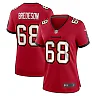 Zennovawear Ben Bredeson Tampa Bay Buccaneers Women's Game Jersey - Red