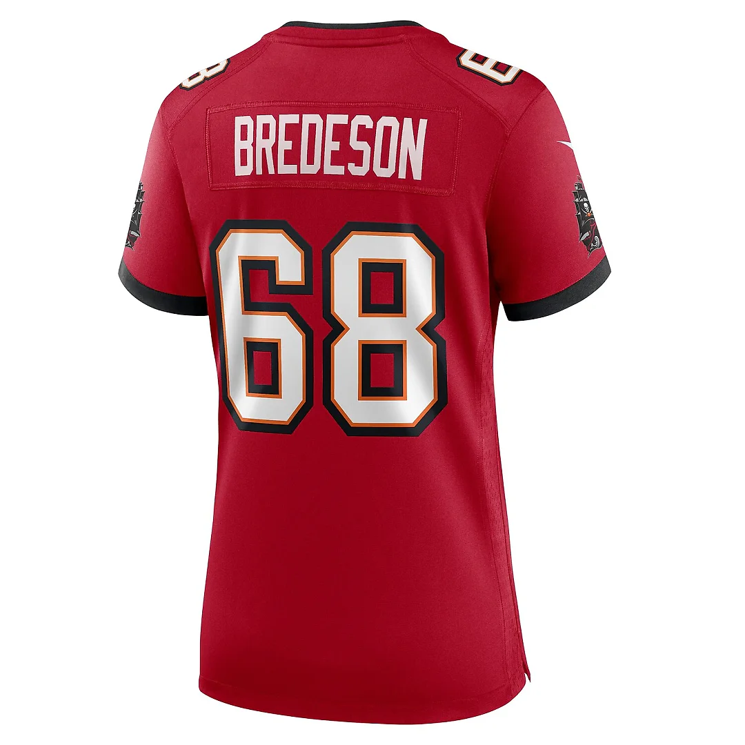 Zennovawear Ben Bredeson Tampa Bay Buccaneers Women's Game Jersey - Red
