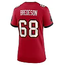 Zennovawear Ben Bredeson Tampa Bay Buccaneers Women's Game Jersey - Red