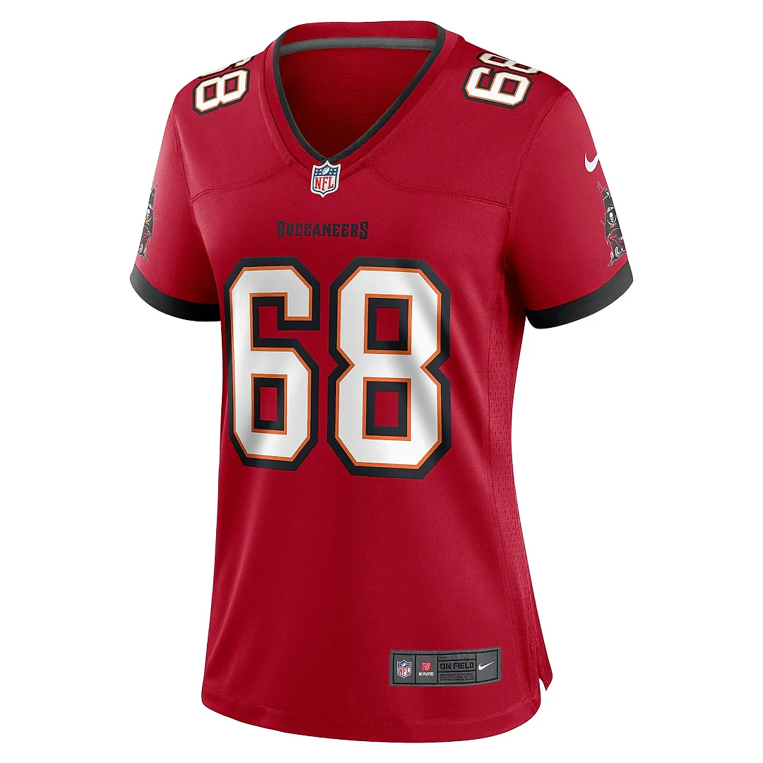 Zennovawear Ben Bredeson Tampa Bay Buccaneers Women's Game Jersey - Red