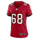Zennovawear Ben Bredeson Tampa Bay Buccaneers Women's Game Jersey - Red