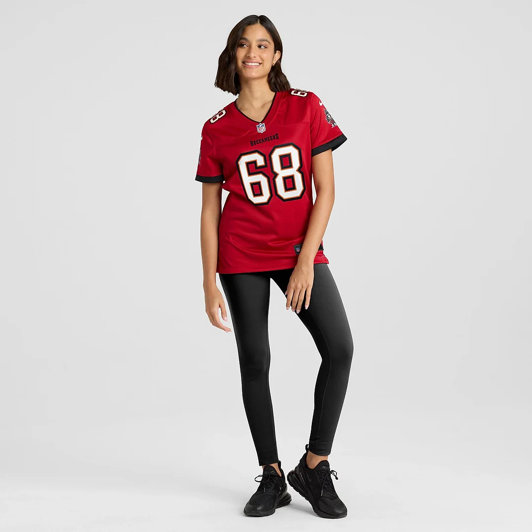 Zennovawear Ben Bredeson Tampa Bay Buccaneers Women's Game Jersey - Red