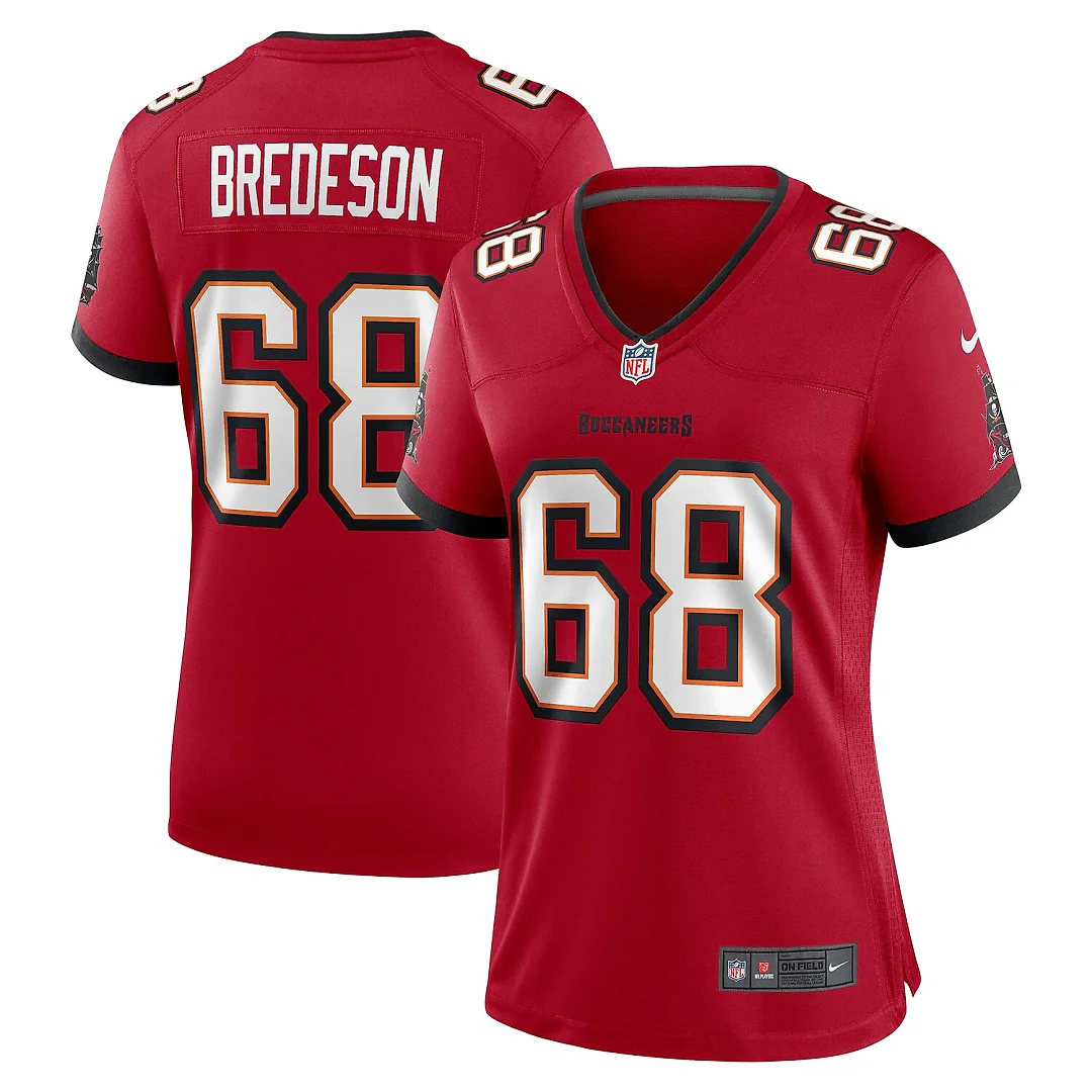 Zennovawear Ben Bredeson Tampa Bay Buccaneers Women's Game Jersey - Red