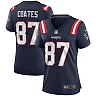 Zennovawear Ben Coates New England Patriots Women's Game Retired Player Jersey - Navy