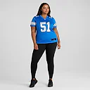 Zennovawear Ben Niemann Detroit Lions Women's Team Game Jersey - Blue