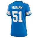 Zennovawear Ben Niemann Detroit Lions Women's Team Game Jersey - Blue