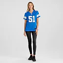 Zennovawear Ben Niemann Detroit Lions Women's Team Game Jersey - Blue