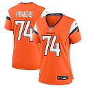 Zennovawear Ben Powers Denver Broncos Women's Team Game Jersey - Orange