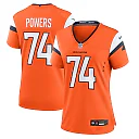 Zennovawear Ben Powers Denver Broncos Women's Team Game Jersey - Orange