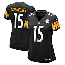 Zennovawear Ben Skowronek Pittsburgh Steelers Women's Team Game Jersey - Black