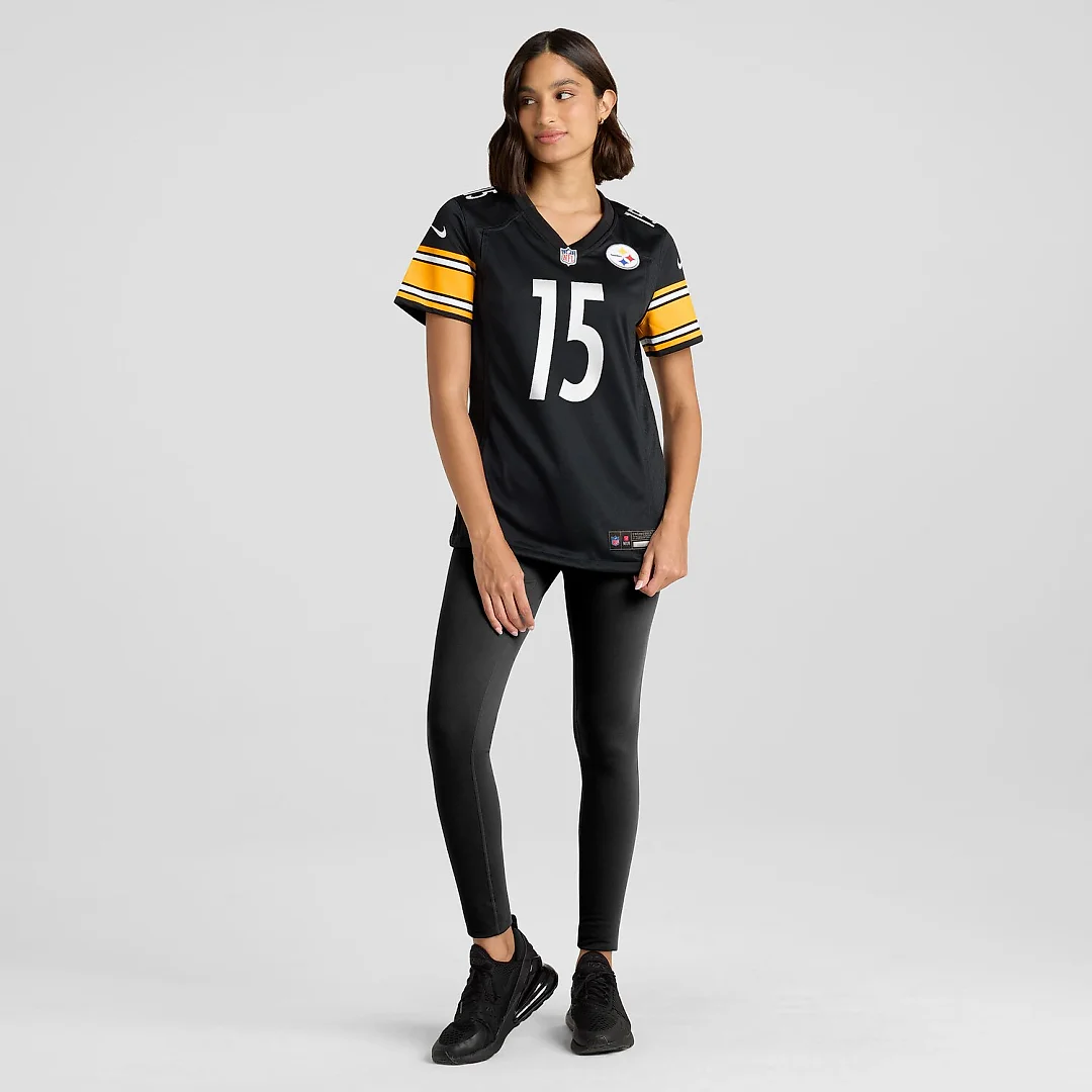 Zennovawear Ben Skowronek Pittsburgh Steelers Women's Team Game Jersey - Black