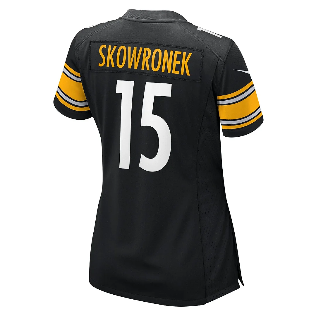 Zennovawear Ben Skowronek Pittsburgh Steelers Women's Team Game Jersey - Black
