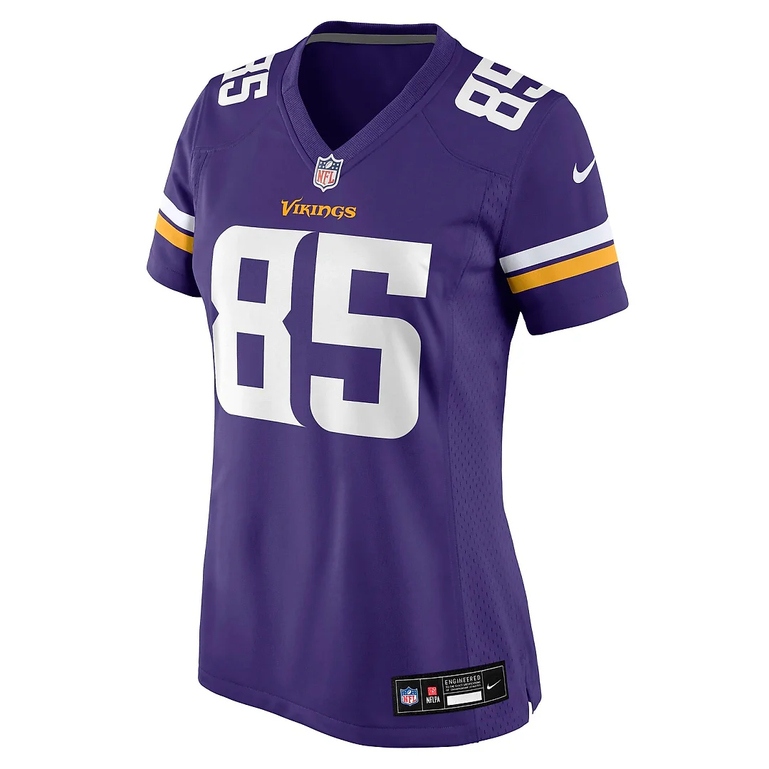 Zennovawear Ben Yurosek Minnesota Vikings Women's Team Game Jersey - Purple