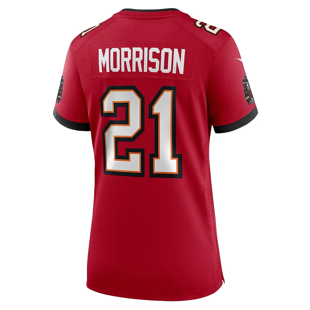 Zennovawear Benjamin Morrison Tampa Bay Buccaneers Women's Team Game Jersey - Red