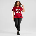 Zennovawear Benton Whitley Tampa Bay Buccaneers Women's Team Game Jersey - Red