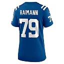 Zennovawear Bernhard Raimann Indianapolis Colts Women's Player Game Jersey - Royal