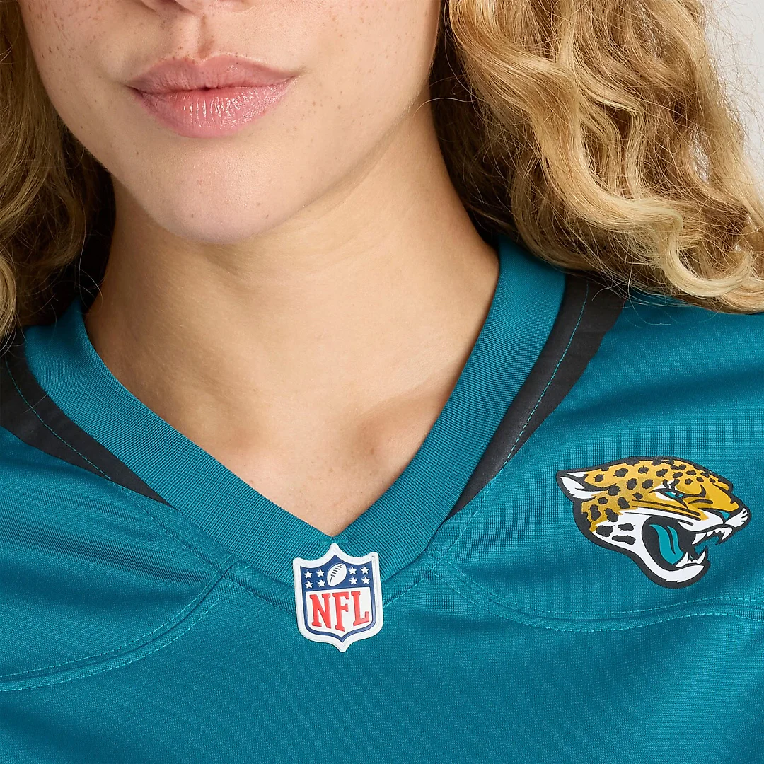 Zennovawear Bhayshul Tuten Jacksonville Jaguars Women's Team Game Jersey - Teal