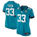 Zennovawear Bhayshul Tuten Jacksonville Jaguars Women's Team Game Jersey - Teal