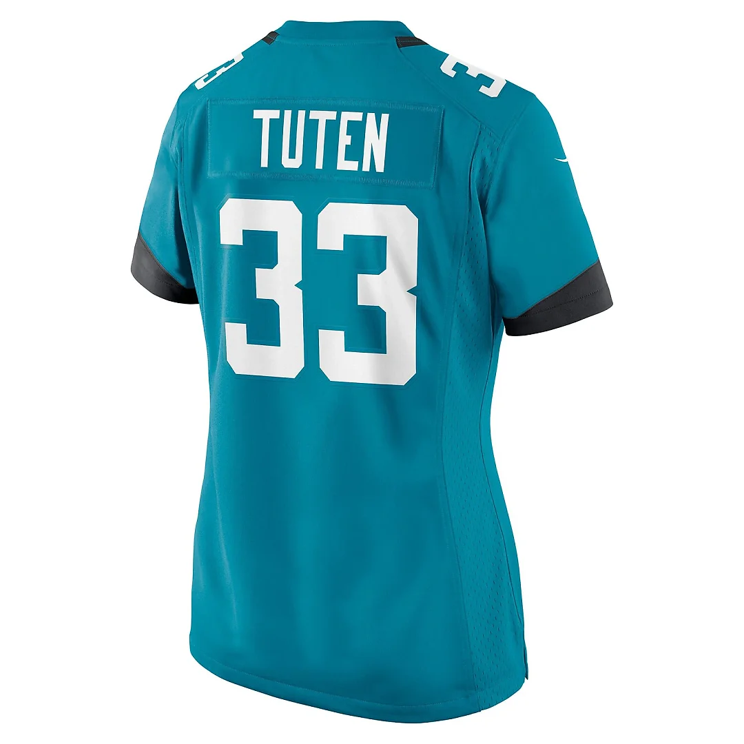 Zennovawear Bhayshul Tuten Jacksonville Jaguars Women's Team Game Jersey - Teal
