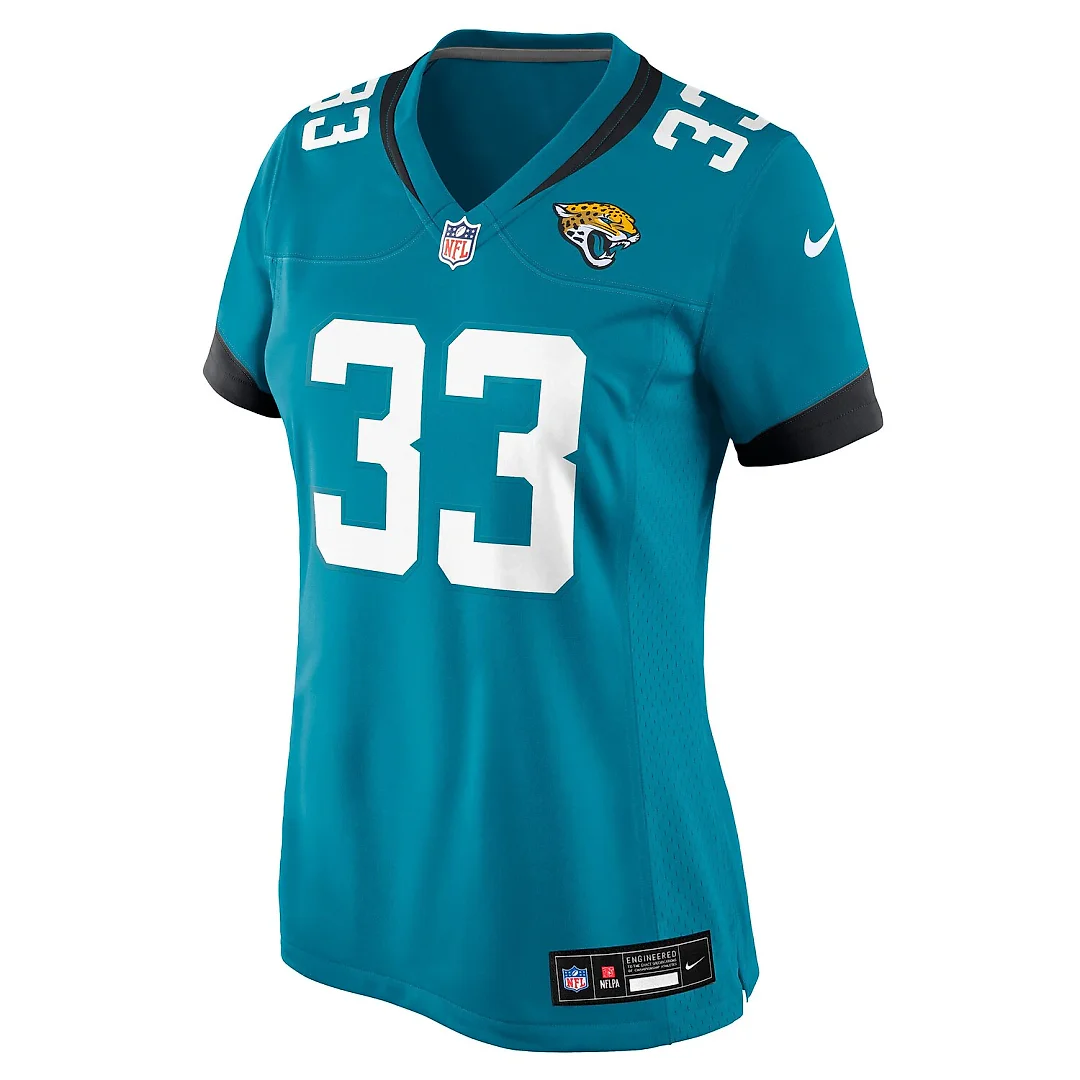 Zennovawear Bhayshul Tuten Jacksonville Jaguars Women's Team Game Jersey - Teal