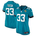 Zennovawear Bhayshul Tuten Jacksonville Jaguars Women's Team Game Jersey - Teal