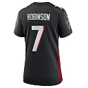 Zennovawear Bijan Robinson Atlanta Falcons Women's Player Jersey - Black