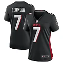 Zennovawear Bijan Robinson Atlanta Falcons Women's Player Jersey - Black