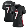 Zennovawear Bijan Robinson Atlanta Falcons Women's Player Jersey - Black