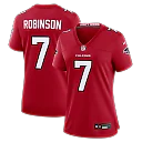 Zennovawear Bijan Robinson Atlanta Falcons Women's Game Jersey - Red