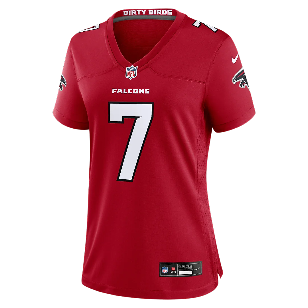 Zennovawear Bijan Robinson Atlanta Falcons Women's Game Jersey - Red