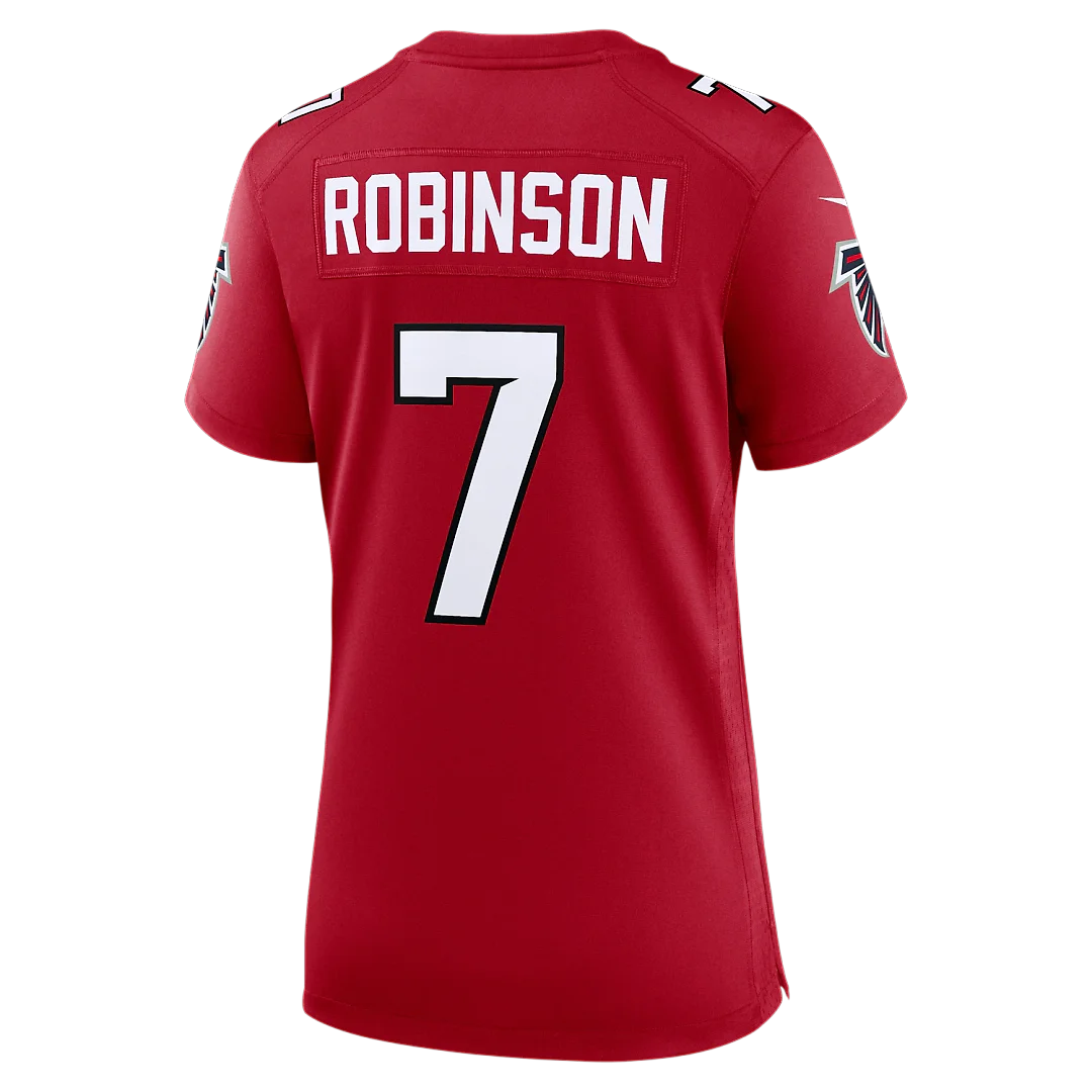 Zennovawear Bijan Robinson Atlanta Falcons Women's Game Jersey - Red